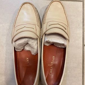 Cole Haan loafer, size 8, Beige